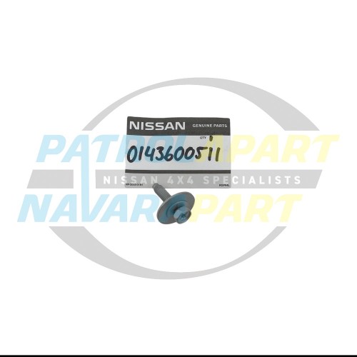 Genuine Nissan Condenser Mounting Bolt - Nissan Patrol Y60 GQ