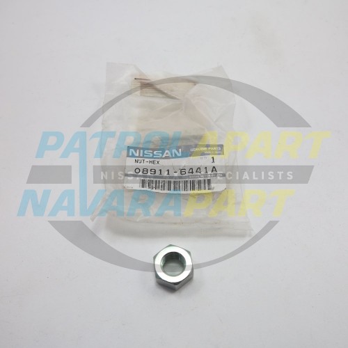Genuine Nissan Tie Rod End / Steering Stop Nut - Y60 GQ Y61 GU Nissan Patrol - Navara D22 JN1 MNT