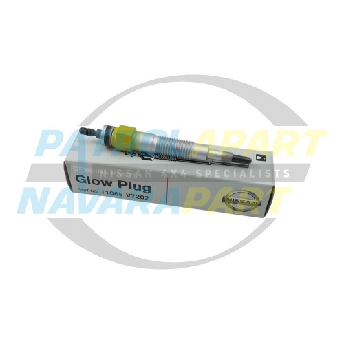 Genuine Nissan RD28 Glow Plug Double Pole - Nissan Y60 GQ Patrol