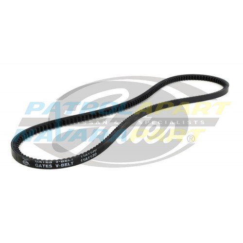 Gates Alternator Fan Belt - Nissan Patrol Y60 GQ TB42 Y61 GU TB45