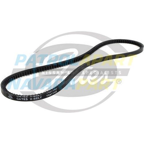 Gates Alternator Fan Belt Extended - Nissan Patrol Y60 GQ TB42