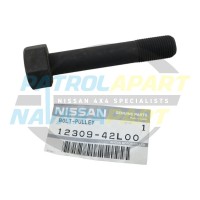 Genuine Nissan Harmonic Balancer Bolt - Nissan Patrol Y60 GQ Y61 GU RD28 RB30