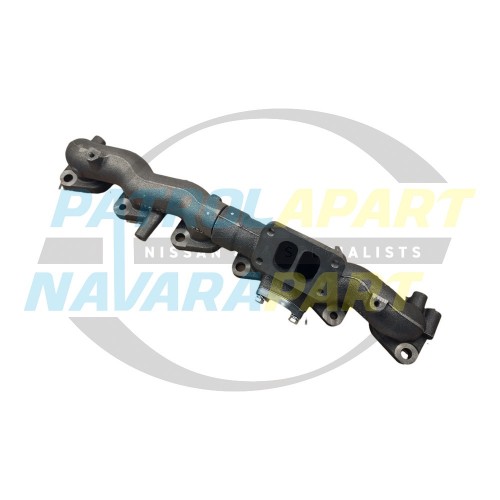 Genuine Nissan Turbo Exhaust Manifold Low Mount - Nissan Patrol Y61 GU TD42