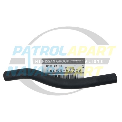 Genuine Nissan EGR Valve to EGR Cooler Hose - Nissan Patrol Y61 GU ZD30CR
