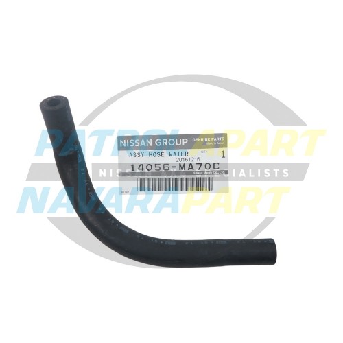 Genuine Nissan EGR to Engine Short Hose - Nissan Patrol Y61 GU ZD30CR