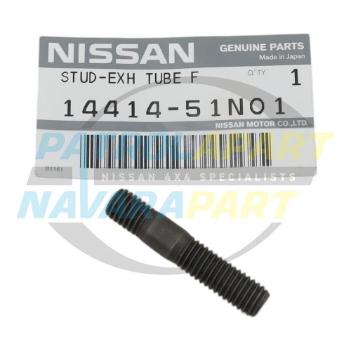 Genuine Nissan Turbo to Dump Pipe Studs - Nissan Patrol Y61 GU TD42T & TD42Ti