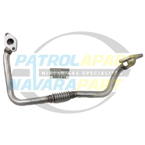 Genuine Nissan EGR Pipe - Nissan Patrol Y61 GU TD42Ti