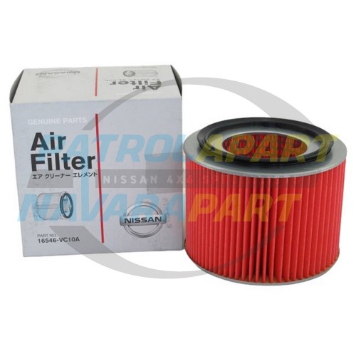 Genuine Nissan Air Filter - Nissan Patrol Y61 GU Diesel TD42T TD42Ti RD28 ZD30