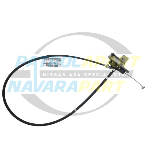 Genuine Nissan Throttle Cable - Nissan Patrol Y61 GU 2001-2011 Wagon TB48DE MT