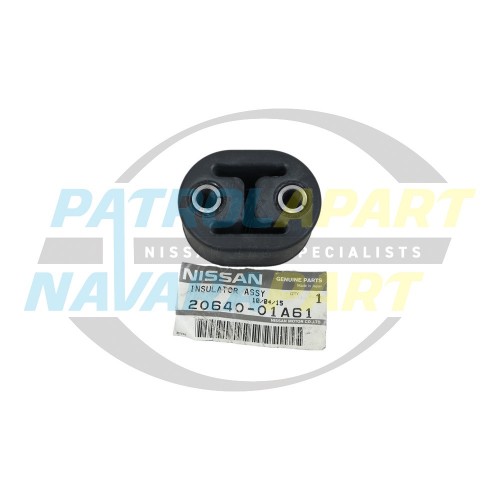Genuine Nissan Exhaust Rubber Mount #1 - Nissan Patrol Y60 GQ & Y61 GU