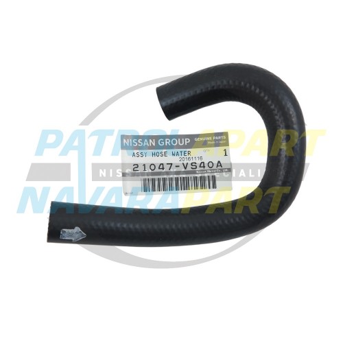 Genuine Nissan Heater Joiner Hose to Overflow - Nissan Patrol Y61 GU ZD30CR