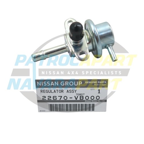 Genuine Nissan Fuel Pressure Regulator - Nissan Patrol Y61 GU TB45