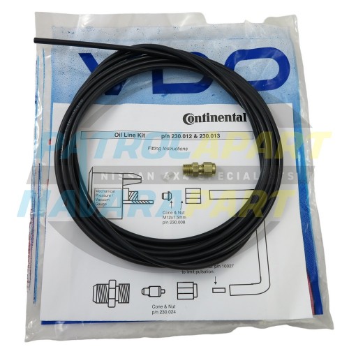 Boost Gauge Fitting Kit with 5m of Hose - VDO