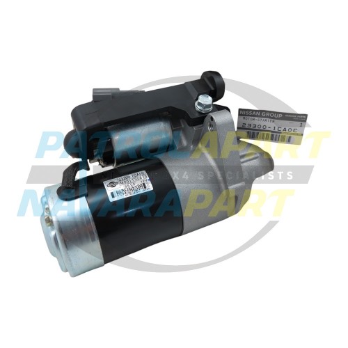 Genuine Nissan Starter Motor - Patrol Y62 VK56