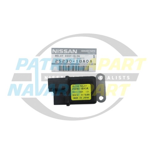 Genuine Nissan Relay Glow Plug - Nissan Patrol GQ GU