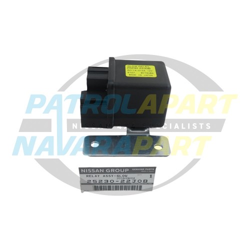 Genuine Nissan Glow Plug Relay Double Plug - Patrol GQ Y60