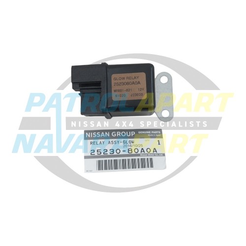 Genuine Nissan Glow Plug Relay - Patrol GQ GU TD42 ZD30