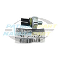 Genuine Nissan Drivers Oil Pressure Switch Sensor 25psi - Nissan Patrol GU ZD30DI