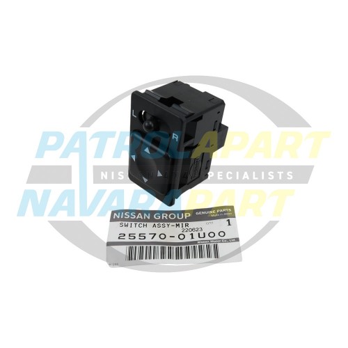 Genuine Nissan Electric Mirror Switch - Nissan Patrol GQ Y60