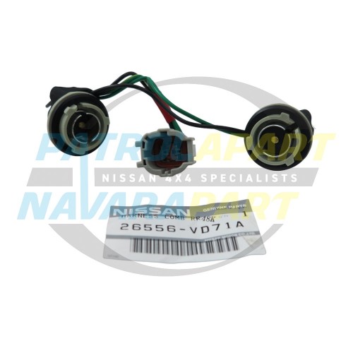 Genuine Nissan Rear Bumper Tail Light Loom Harness - Patrol Y61 GU