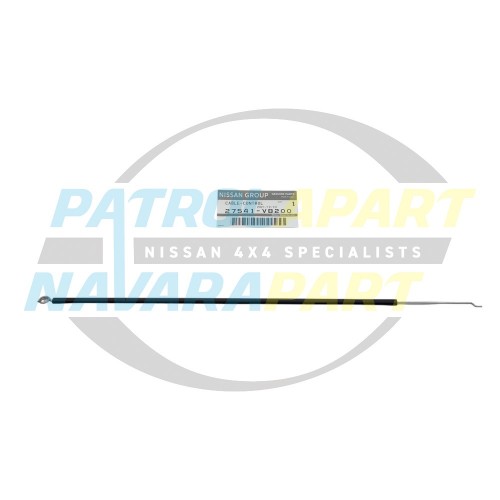 Genuine Nissan Heater Control Cable for Vents - Patrol GU Y61
