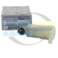 Genuine Nissan Front Windscreen Washer Pump Motor  - Patrol GU Y61 S1-3