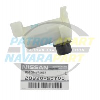 Genuine Nissan Front Windscreen Washer Pump Motor - Nissan Patrol GQ Y60