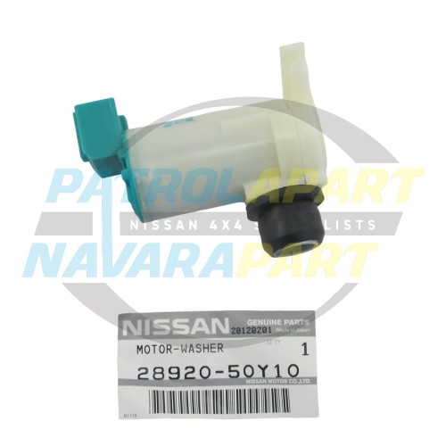 Genuine Nissan Rear Washer Pump Motor - Patrol GQ Y60