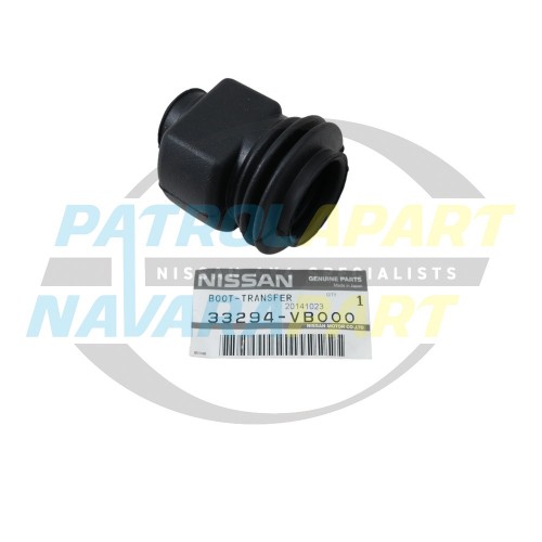 Genuine Nissan Transfer Lever Rubber Boot - Nissan Patrol GU