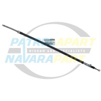 Genuine Nissan Lower Handbrake Cable - Patrol GU