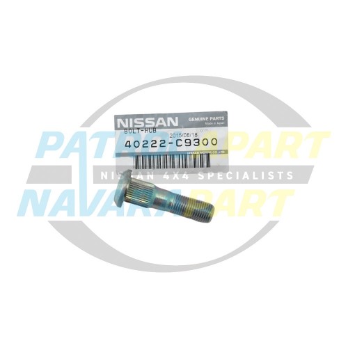 Genuine Nissan Drum Rear Wheel Stud - Patrol GQ GU