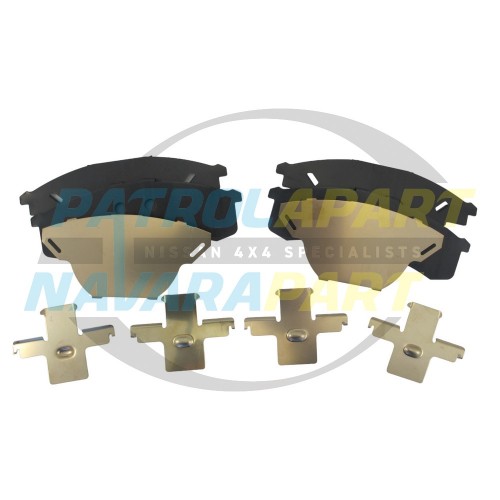 Genuine Nissan Front Brake Caliper Shim Kit - Nissan Patrol GQ Y60