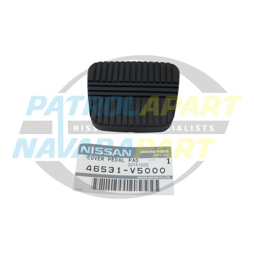 Genuine Nissan Manual Pedal Rubber Clutch/Brake - Patrol GQ Y60