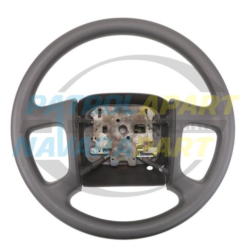 Genuine Nissan Steering Wheel - Nissan Patrol GU Ute Series 3 Onwards