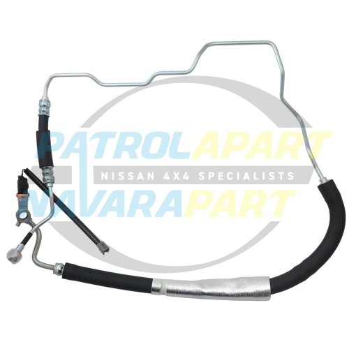 Genuine Nissan Power Steering Hi Pressure Line Hose - Patrol GU TB48 2001-2005