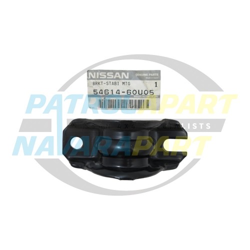 Genuine Nissan Front Sway Bar D Bracket - Patrol Y61 GU Series 3 On