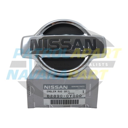 Genuine Nissan Grille Badge - Nissan Patrol Y60 GQ Series 2