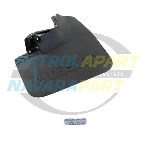 Genuine Nissan RHF Mudflap Wide - Nissan Patrol Y60 GQ & Ford Maverick