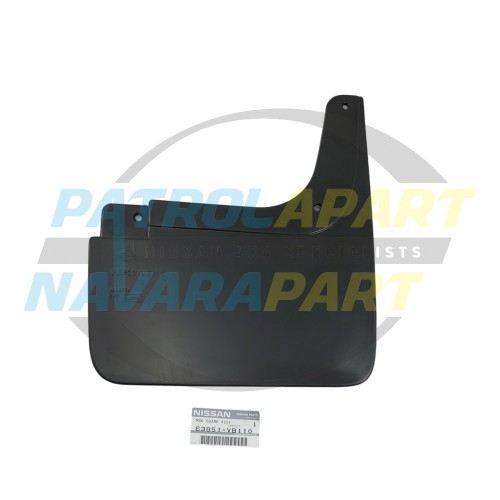 Genuine Nissan LHF Mudflap Wide Series 1-3 - Nissan Patrol Y61 GU