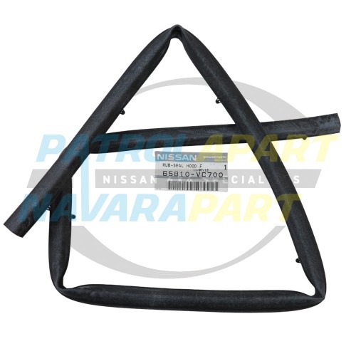 Genuine Nissan Bonnet Seal (Front Edge of Bonnet) - Nissan Patrol GU