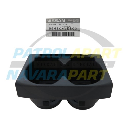 Genuine Nissan Centre Console Cup Holder - Patrol GU IV
