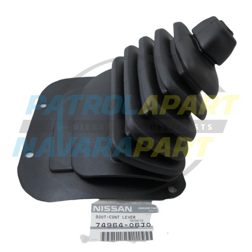 Genuine Nissan Transfer Shifter Lever Rubber Boot - Nissan Patrol Y60 GQ