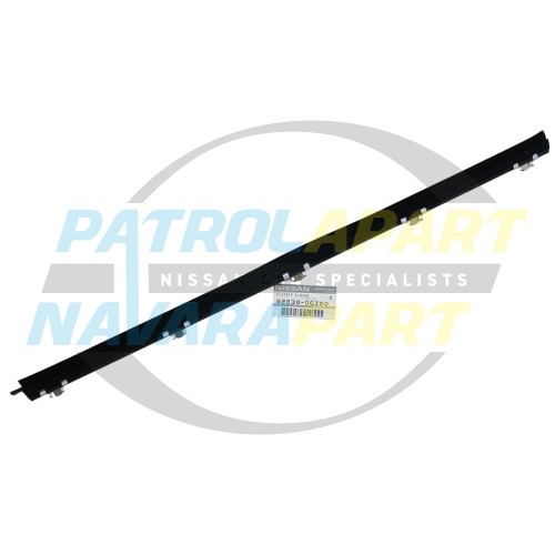 Genuine Nissan Weatherstrip RHR Inner - Nissan Patrol GQ