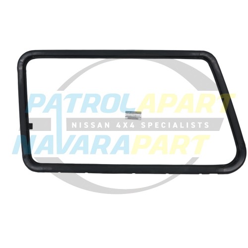 Genuine Nissan Left Hand Sliding Window Frame - Nissan Patrol GQ LWB