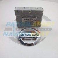 Genuine Nissan Patrol GU4 Barn Door Nissan Logo Emblem - Y61 GU Nissan Patrol