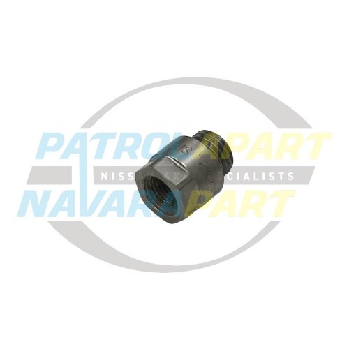 Lower Thermostat Housing Adaptor 1/8 NPT - Nissan Patrol GQ Y60 GU Y61  TD42