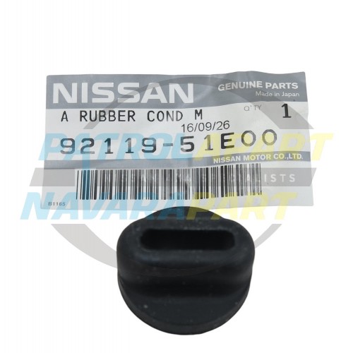 Genuine A/C Condenser Bottom Mounting Rubber - Nissan Patrol Y60 GQ Y61 GU