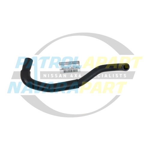 Genuine Nissan Heater Inlet Hose - Y61 GU Nissan Patrol TB48