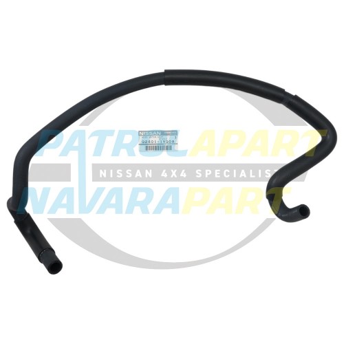 Genuine Nissan Heater Hose Inlet Long - Nissan Patrol Y61 GU TD42