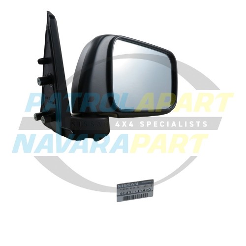 Genuine Nissan Right Hand UTE Manual Mirror - Nissan Patrol GU Y61